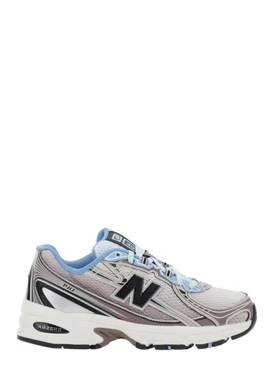 New Balance Multicolor Low Top Sneakers With Logo Patch On Side And Tongue And Perforated Panels In Tech Fabric 