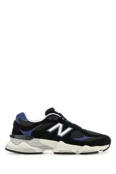 NEW BALANCE MULTICOLOR MESH AND SUEDE 9060 SNEAKERS