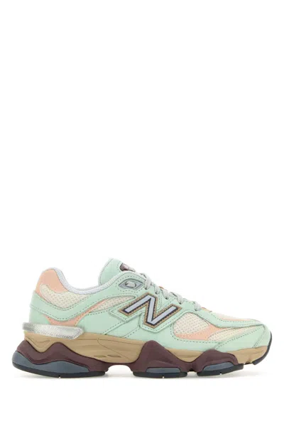 NEW BALANCE MULTICOLOR MESH AND SUEDE 9060 SNEAKERS