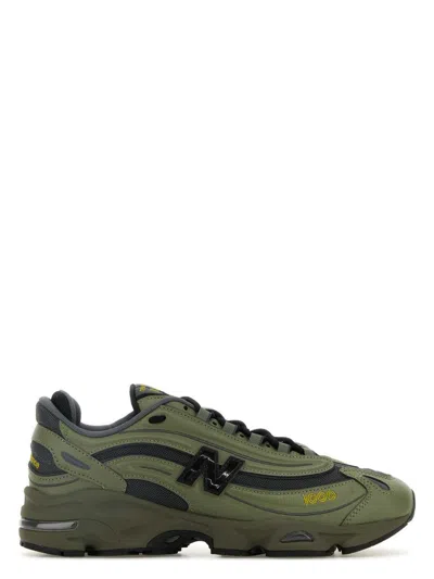 NEW BALANCE MULTICOLOR RUBBER AND MESH 1000 SNEAKERS | SIZE 9+ | M1000EA COLOR DARKOLIVINE