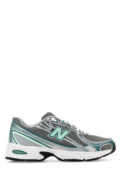 NEW BALANCE MULTICOLOR RUBBER AND MESH 740 SNEAKERS