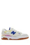 New Balance Multicolor Suede And Mesh 550 Sneakers In Multicolor