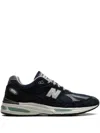 New Balance Made In Uk 991v2 Panelled Sneakers In Blue