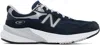 New Balance Navy Made In Usa 990v6 Sneakers In Blue