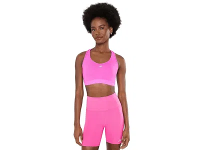 New Balance Nb Harmony High Rise Shorts 6 Women's Shorts Pink Satin: Lg One Size