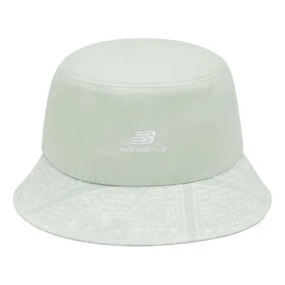 New Balance Nb Logo Bucket Hat 'light Green'