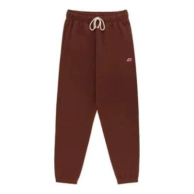 New Balance Nb Made Sweat Pants 'rich Oak' In Brown