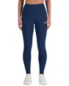 New Balance Nb Sleek High Rise Legging In Blue