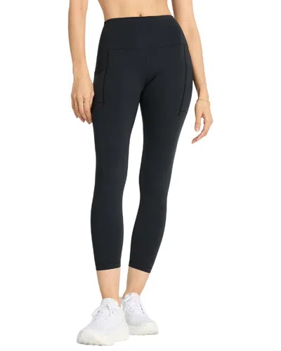 New Balance Nb Sleek Pocket High Rise Legging In Black