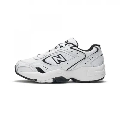 New Balance Nb官方正品女款美式复古百搭运动休闲老爹鞋wx452sb In White