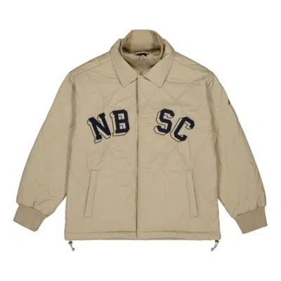 New Balance Nbx Academy Padded Jacket Asia Sizing 'khaki' In Neutral