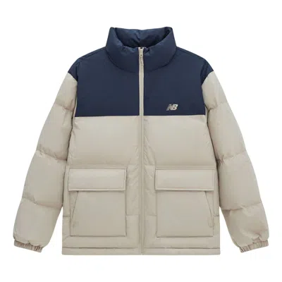 New Balance Nbx Academy Puffer Down 'beige Navy' In Neutral
