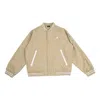 New Balance Nbx Urban Remix Baseball Jacket Asia Sizing 'khaki' In Neutral