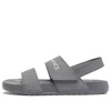 New Balance Nclay Series Minimalistic Unisex Dark Grey Sandals In Multi