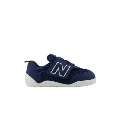 Pre-owned New Balance New-b First Hook & Loop Toddler Wide 'navy White' | Blue | Infant Size 7