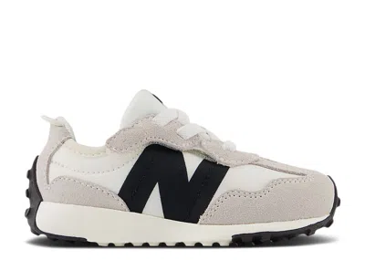 New Balance Babies'   327 New-b Hook & Loop Toddler 'silver Birch Black' In Multi