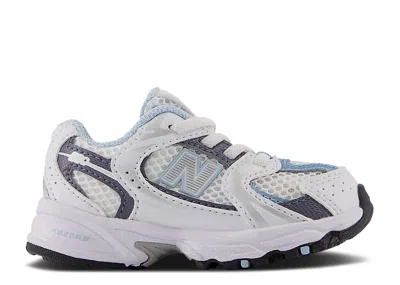 New Balance Babies'   530 Bungee Toddler 'white Light Chrome Blue'