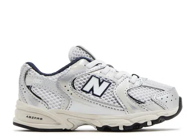 New Balance Babies'   530 Bungee Toddler Wide 'summer Fog Navy' In Gray