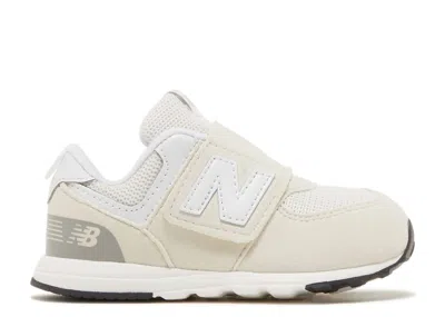 New Balance Babies'   574 New-b Hook & Loop Toddler 'nimbus Cloud' In Gold