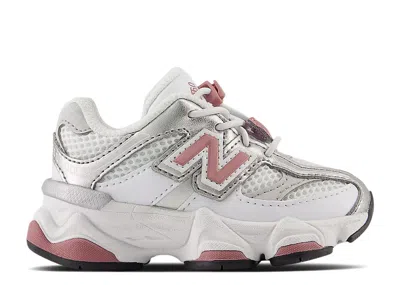 New Balance Babies'   9060 Bungee Toddler 'white Rose'