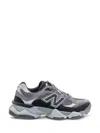 New Balance 9060 Low-top Sneakers In Black And Castlerock In Gray