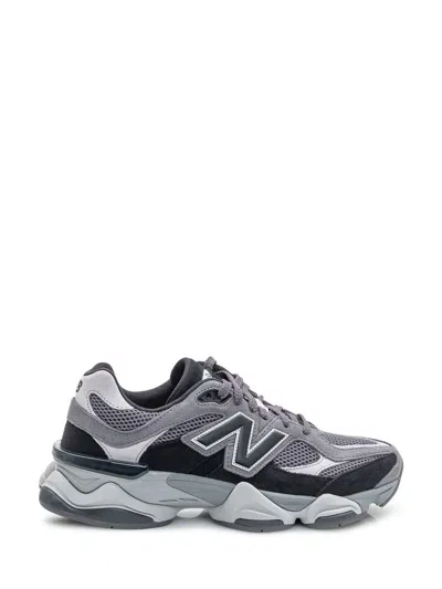 NEW BALANCE NEW BALANCE NEW BALANCE 9060 GREY MESH AND SUEDE SNEAKERS