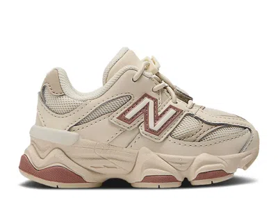 New Balance Babies'   9060 Toddler 'bone Sparrow Lace Toggle' In White