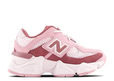 New Balance Babies'   9060 Toddler 'pink Granite Washed Burgundy'