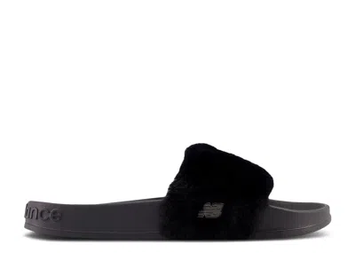 New Balance Wmns 200 Fuzzies Slide 'phantom' In Black