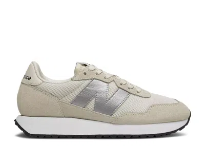 New Balance Wmns 237 'sea Salt Silver Metallic' In White