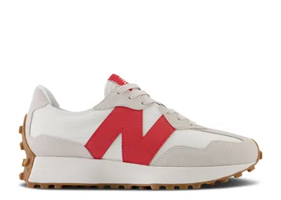 New Balance Wmns 327 'moonbeam True Red' In White