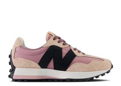 New Balance Wmns 327 'rosewood Licorice' In Pink