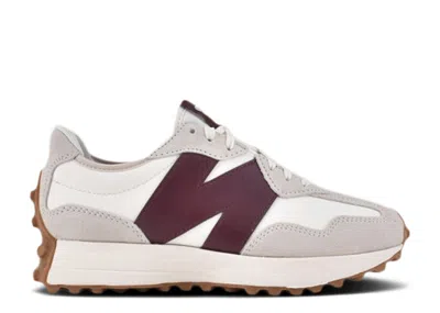 New Balance Wmns 327 'white Dark Red'
