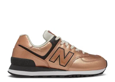 New Balance Wmns 574 'bronze' In Gold