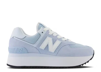 New Balance Wmns 574+ 'light Chrome Blue'