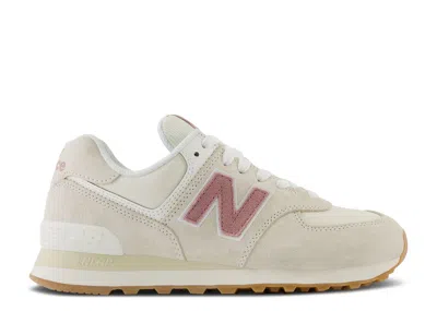 New Balance Wmns 574 'linen Rosewood' In White