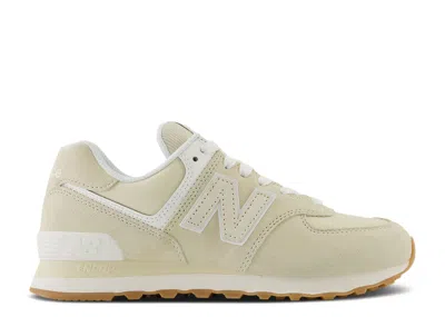 New Balance Wmns 574 'sandstone Angora' In White