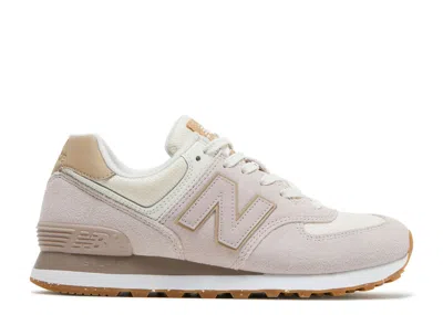 New Balance Wmns 574 'space Pink Angora' In Brown