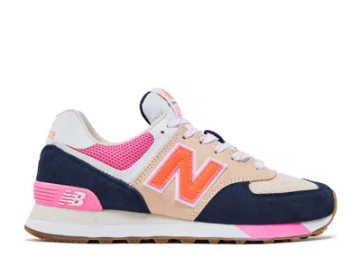 New Balance Wmns 574v2 'natural Indigo Vintage Rose' In Brown