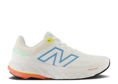 New Balance Wmns Fresh Foam X 860v14 Wide 'sea Salt Gulf Red Coastal Blue' In White