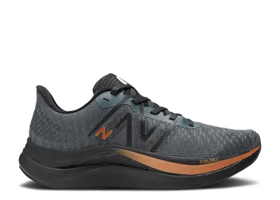 New Balance Wmns Fuelcell Propel V4 'graphite Copper Metallic' In Black