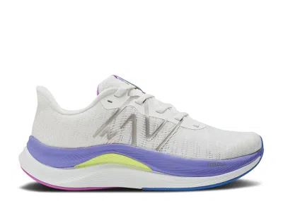 New Balance Wmns Fuelcell Propel V4 Wide 'white Electric Indigo'