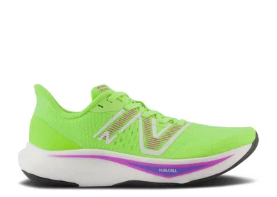 New Balance Wmns Fuelcell Rebel V3 Wide 'thirty Watt Cosmic Rose' In Green
