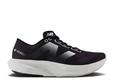 New Balance Wmns Fuelcell Rebel V4 Wide 'black White Grey Matter'