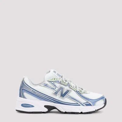 New Balance New Bathence 740 Stylish Unisex Sneakers In Blue