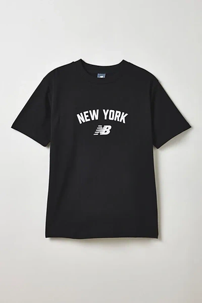 New Balance New York Graphic Tee In Black, Men's At Urban Outfitters