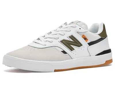 New Balance Numeric 306 Cup Jamie Foy Skate Shoes White/olive: Us Men's 8 - Women's 9.5 Medium