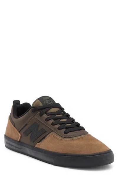 New Balance Numeric 306 Jamie Foy Skate Sneaker In Brown/black