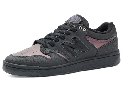 New Balance Numeric 480 Numeric Athletic Shoes Black/black 1: Us Men's 6.5 - Women's 8 Medium