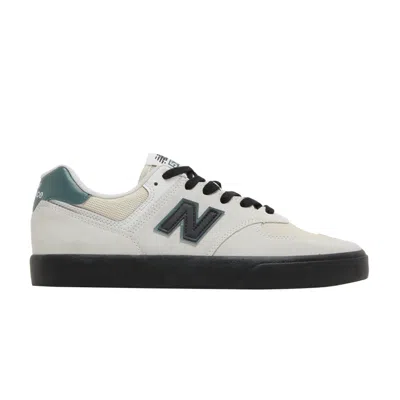 Pre-owned New Balance Numeric 574 Vulc 'sea Salt Black' In White
